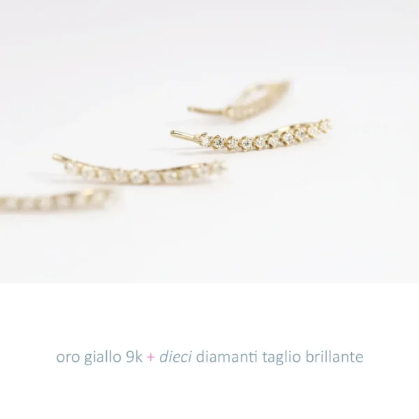 Outlet Il destro di Elisa. Ear climber Earrings