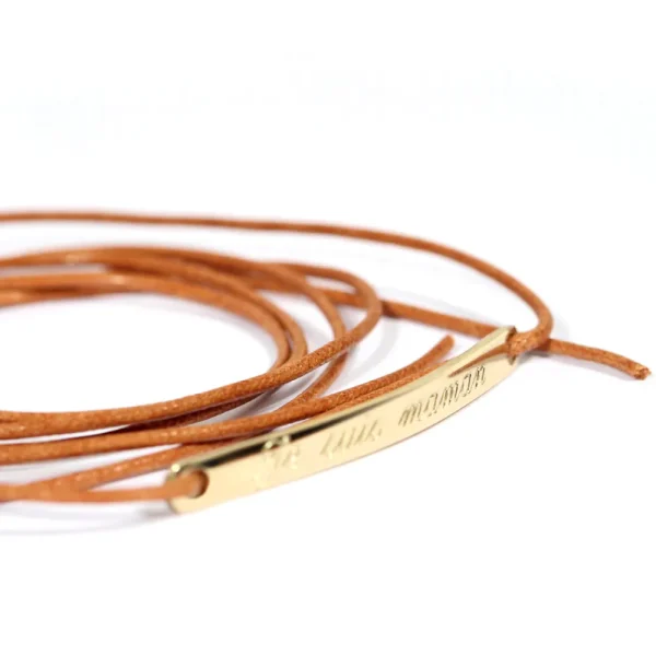 Outlet Il maschio della stringa. Bracelet (gold) Bracelets | Customized Products