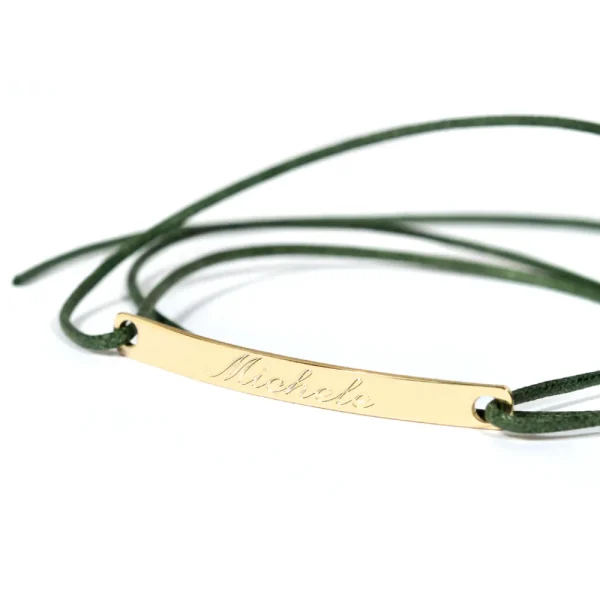 Outlet Il maschio della stringa. Bracelet (gold) Bracelets | Customized Products