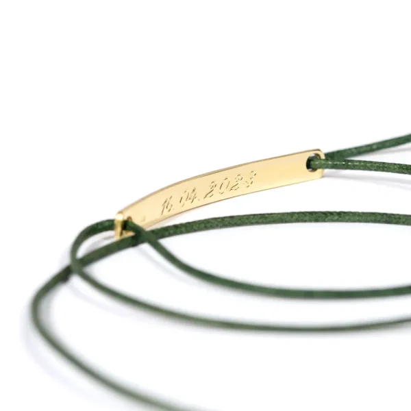 Outlet Il maschio della stringa. Bracelet (gold) Bracelets | Customized Products