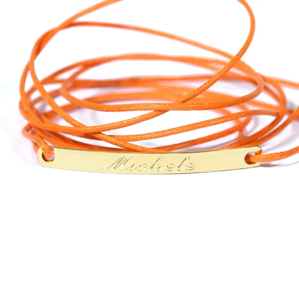 Outlet Il maschio della stringa. Bracelet (gold) Bracelets | Customized Products