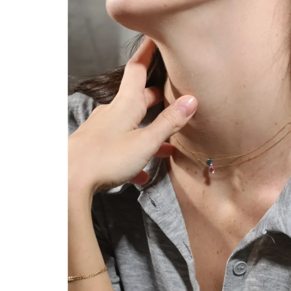 Discount Il pesce prima di te. Necklace (pink) Necklaces