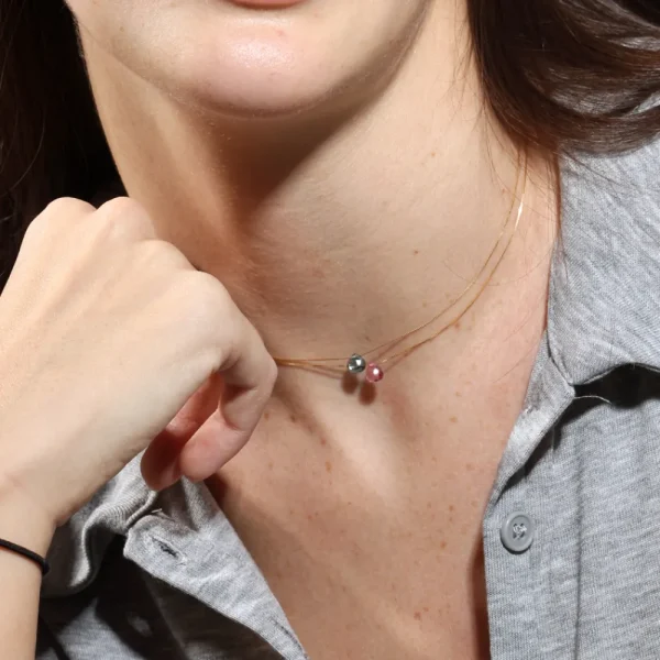 Discount Il pesce prima di te. Necklace (pink) Necklaces