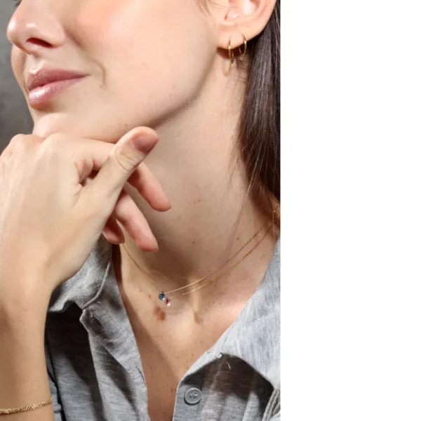 Discount Il pesce prima di te. Necklace (pink) Necklaces