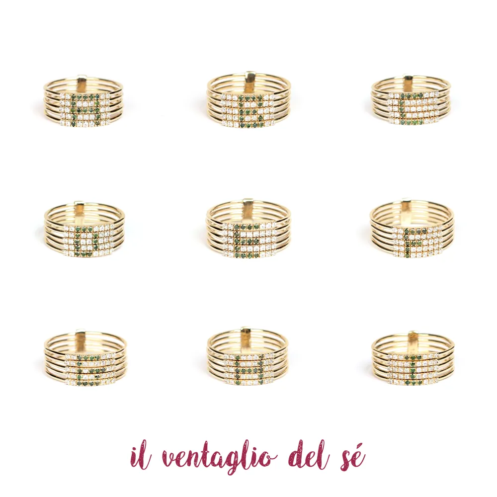 Best Il ventaglio del sé. Ring Custom-made-on-you Products