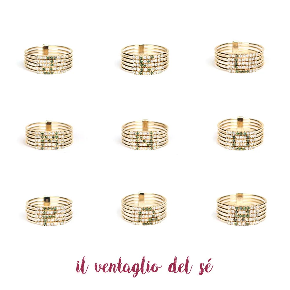 Best Il ventaglio del sé. Ring Custom-made-on-you Products