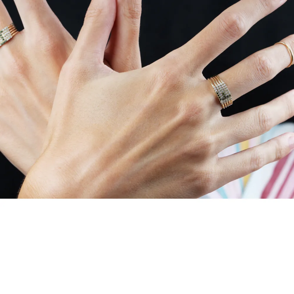 Best Il ventaglio del sé. Ring Custom-made-on-you Products