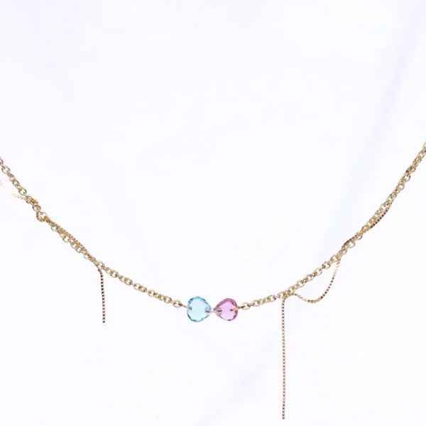 New Incontro al pozzo. L’aquilone e la rosa. Necklace Necklaces