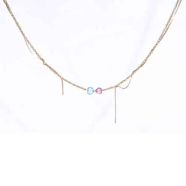 New Incontro al pozzo. L’aquilone e la rosa. Necklace Necklaces