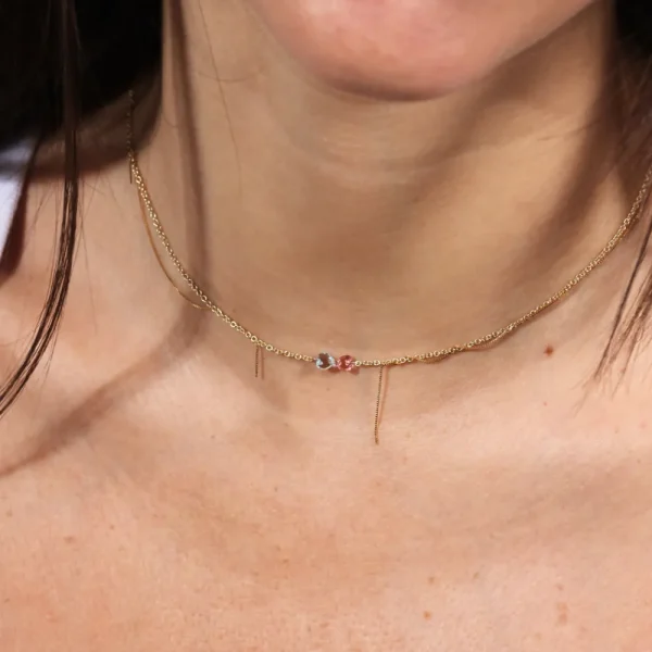 New Incontro al pozzo. L’aquilone e la rosa. Necklace Necklaces
