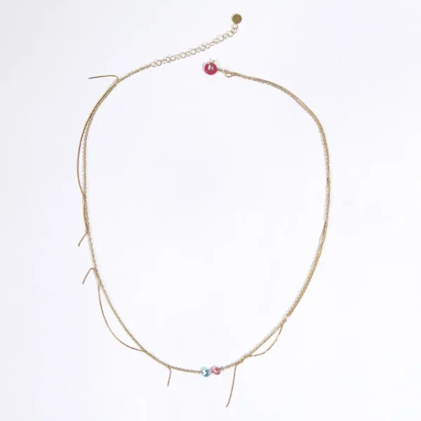 New Incontro al pozzo. L’aquilone e la rosa. Necklace Necklaces