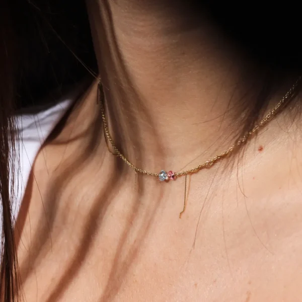 New Incontro al pozzo. L’aquilone e la rosa. Necklace Necklaces