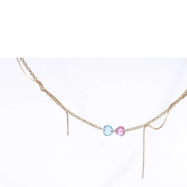 New Incontro al pozzo. L’aquilone e la rosa. Necklace Necklaces