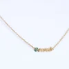 Online “La belle chance”. Green. Necklace Necklaces