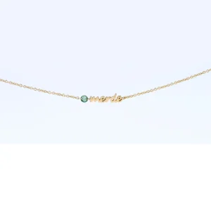 Online “La belle chance”. Green. Necklace Necklaces