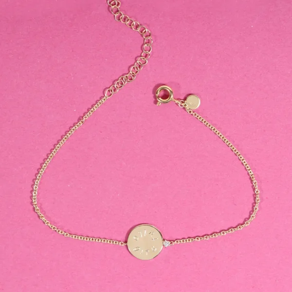 Outlet La falena sulla luna (diamond). Bracelet Bracelets | Customized Products