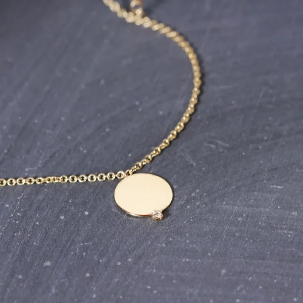 Best La falena sulla luna (diamond). Necklace Necklaces | Customized Products