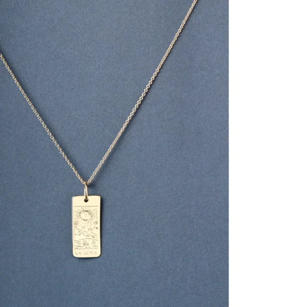 New La Luna. Gold Pendant Pendants | Customized Products