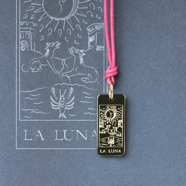 New La Luna. Gold Pendant Pendants | Customized Products