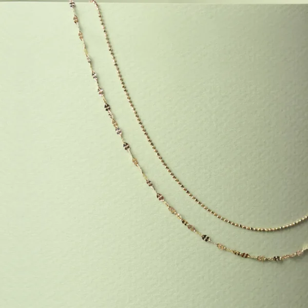 Clearance La raccolta dei sensi. Bi-Necklace Necklaces
