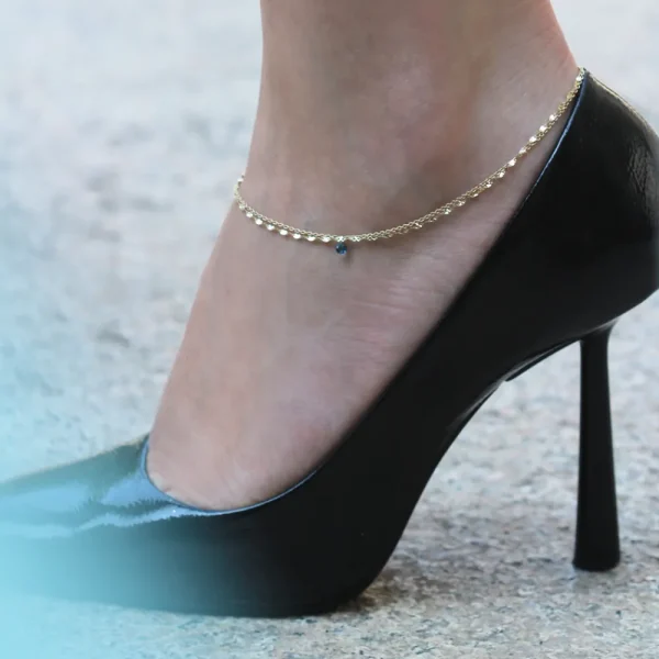 Best La raccolta dei sensi. Blu. Anklet Anklets