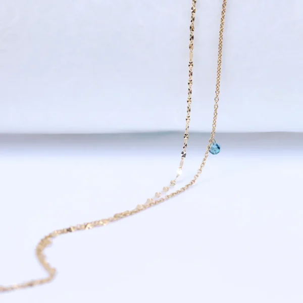 Best La raccolta dei sensi. Blu. Anklet Anklets