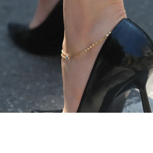 Best La raccolta dei sensi. Blu. Anklet Anklets