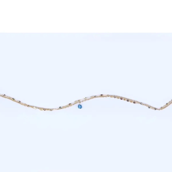 Best La raccolta dei sensi. Blu. Anklet Anklets