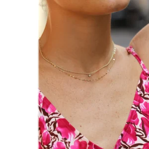 Clearance La raccolta dei sensi. Diamond. Bi-Necklace Necklaces