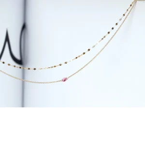 Fashion La raccolta dei sensi. Pink. Bi-Necklace Necklaces
