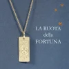 Fashion La Ruota della Fortuna. Gold Pendant Pendants | Customized Products