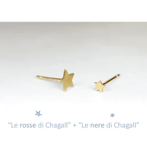 Online Le nere di Chagall. Single earrings Earrings