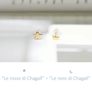 New Le rosse di Chagall. Single earrings Earrings