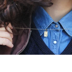 Fashion Letter to Juliet. Gold Pendant Pendants