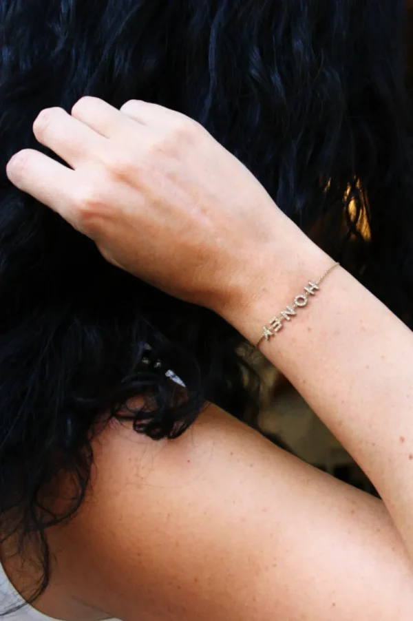 Clearance Lettera prima. Bracelet Custom-made-on-you Products