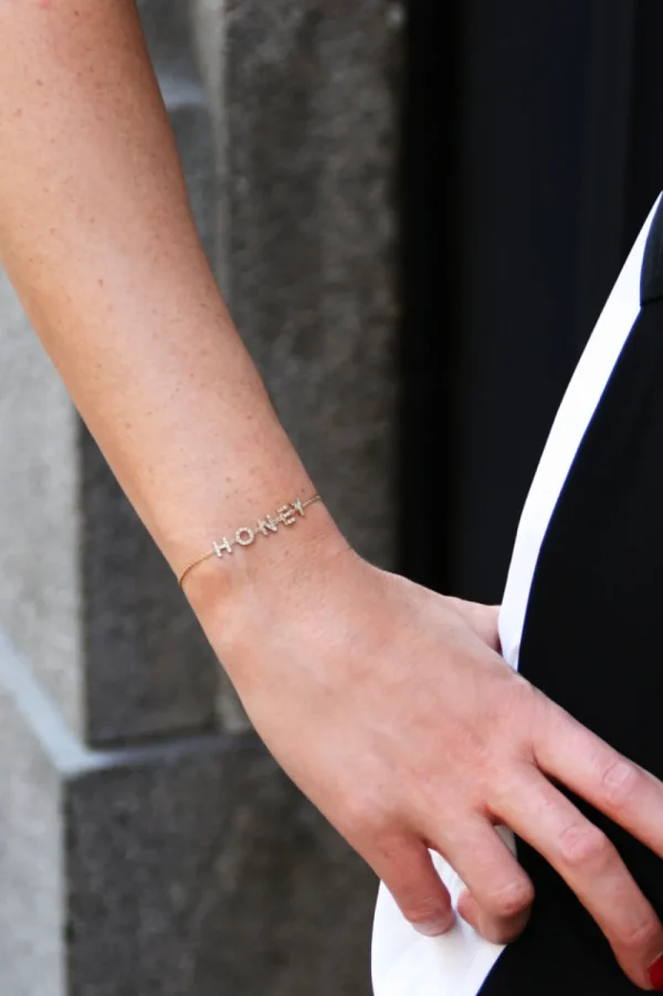 Clearance Lettera prima. Bracelet Custom-made-on-you Products