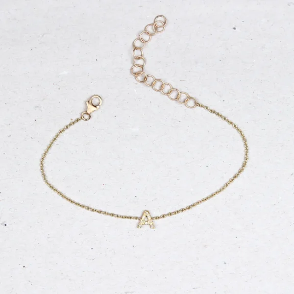 Clearance Lettera prima. Bracelet Custom-made-on-you Products