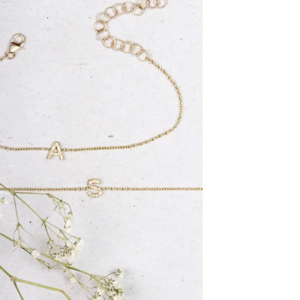 Clearance Lettera prima. Bracelet Custom-made-on-you Products