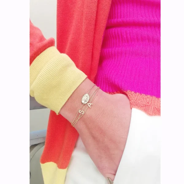 Clearance Lettera prima. Bracelet Custom-made-on-you Products
