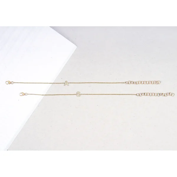 Clearance Lettera prima. Bracelet Custom-made-on-you Products