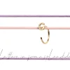 Discount Lettere in forma splendida. Single earrings Earrings