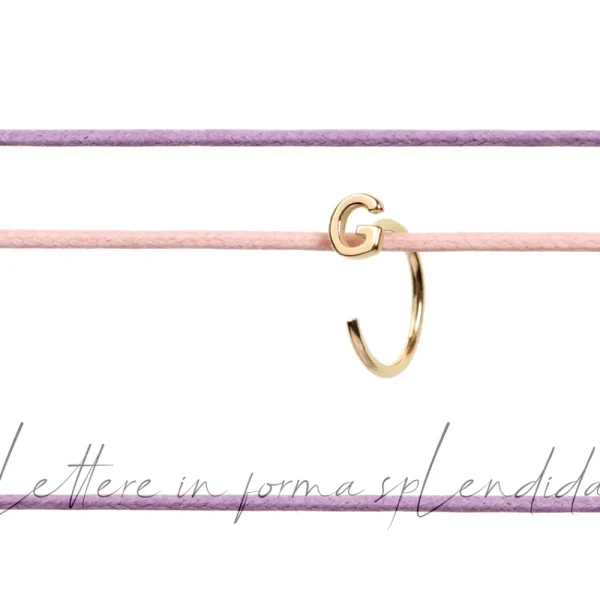 Discount Lettere in forma splendida. Single earrings Earrings
