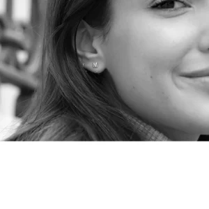 Discount Lettere in forma splendida. Single earrings Earrings