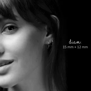 Fashion Loop 105. Single earrings Earrings