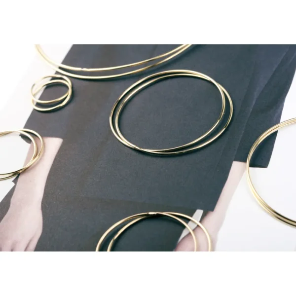 Fashion Loop 105. Single earrings Earrings