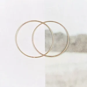 Fashion Loop 105. Single earrings Earrings
