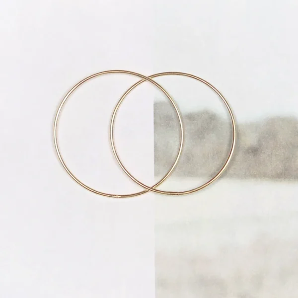 Fashion Loop 105. Single earrings Earrings