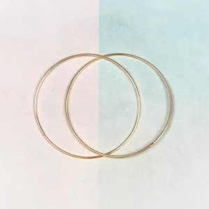 Fashion Loop 105. Single earrings Earrings