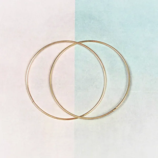 Fashion Loop 105. Single earrings Earrings