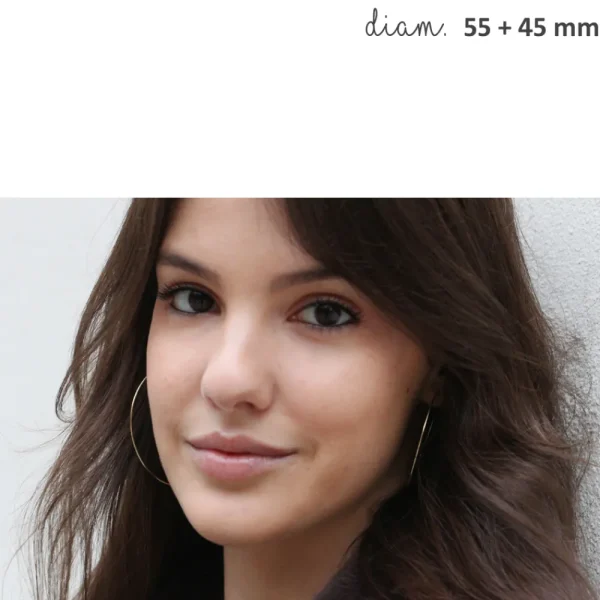 Fashion Loop 105. Single earrings Earrings
